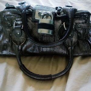Chloe paddington lizard satchel